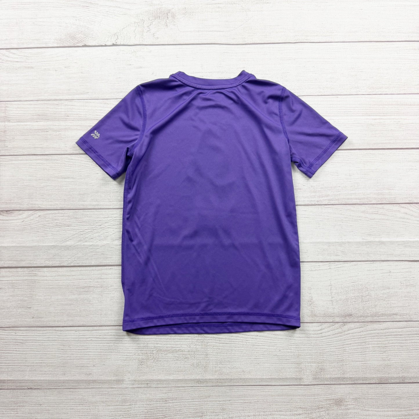 All In Motion Purple Short Sleeve Mountain Graphic Active T-Shirt S 6-7