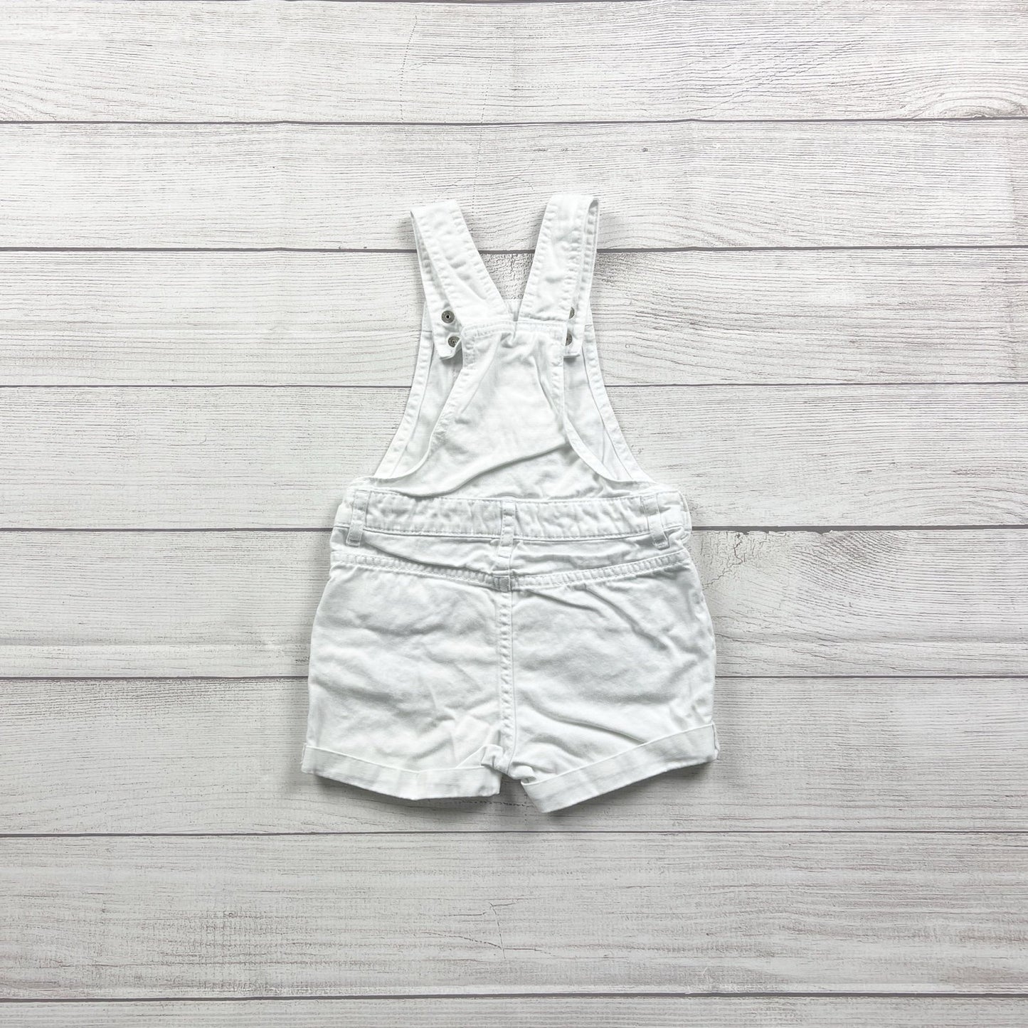 The Children’s Place Denim Shortalls Toddler Short Overalls Embroidered 3T