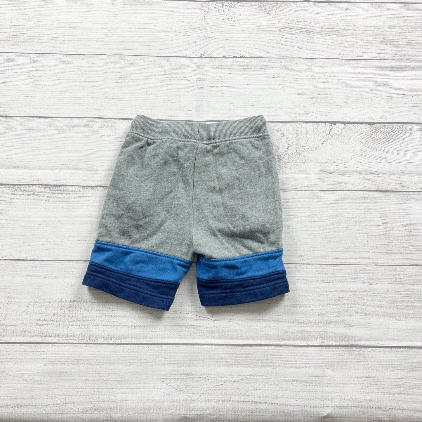 Hanna Andersson Toddler Shorts Colorblock Sweatshorts Zip Pockets 2T
