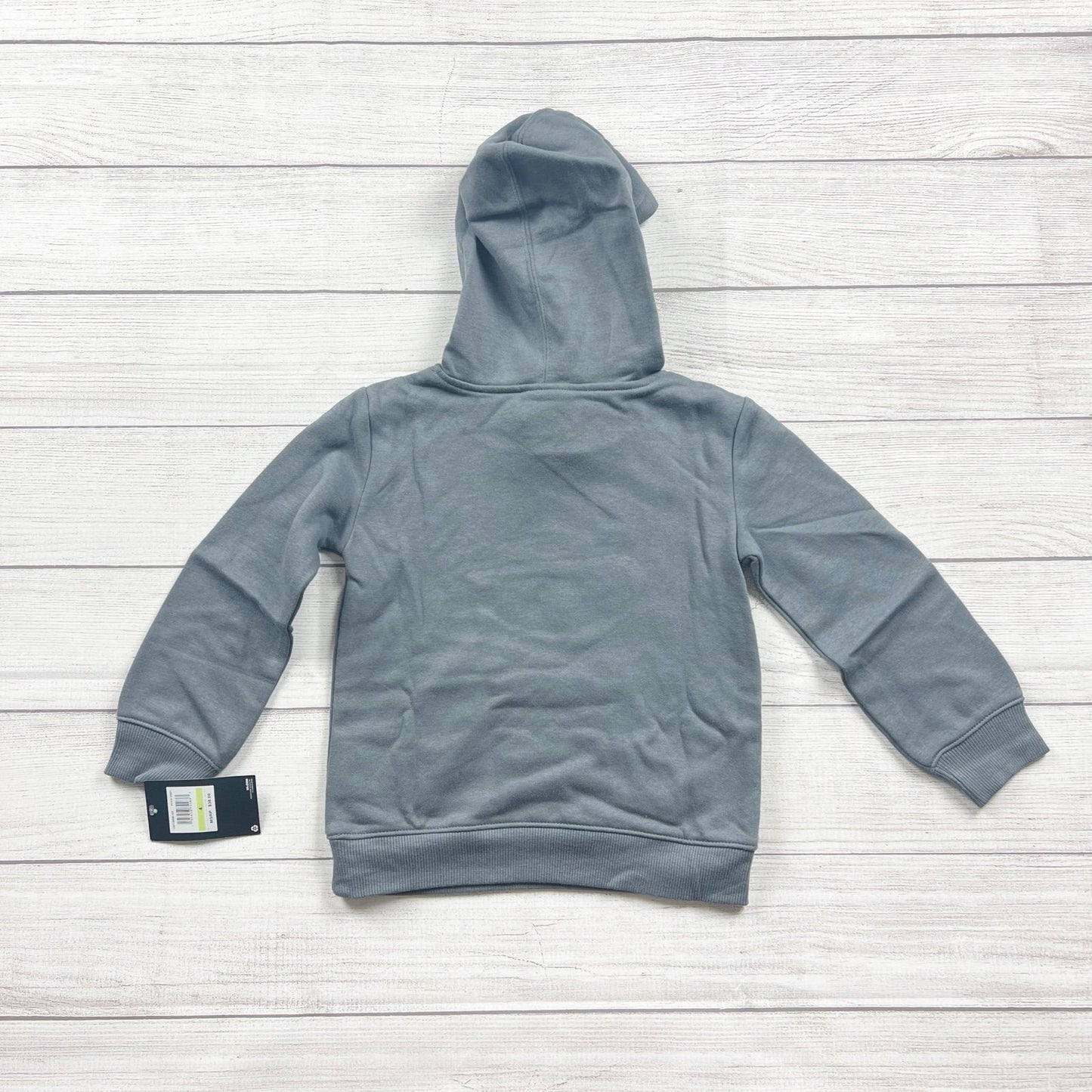 Under Armour Youth Gray Logo Pullover Hoodie Casual Lightweight Sweater NWT 4