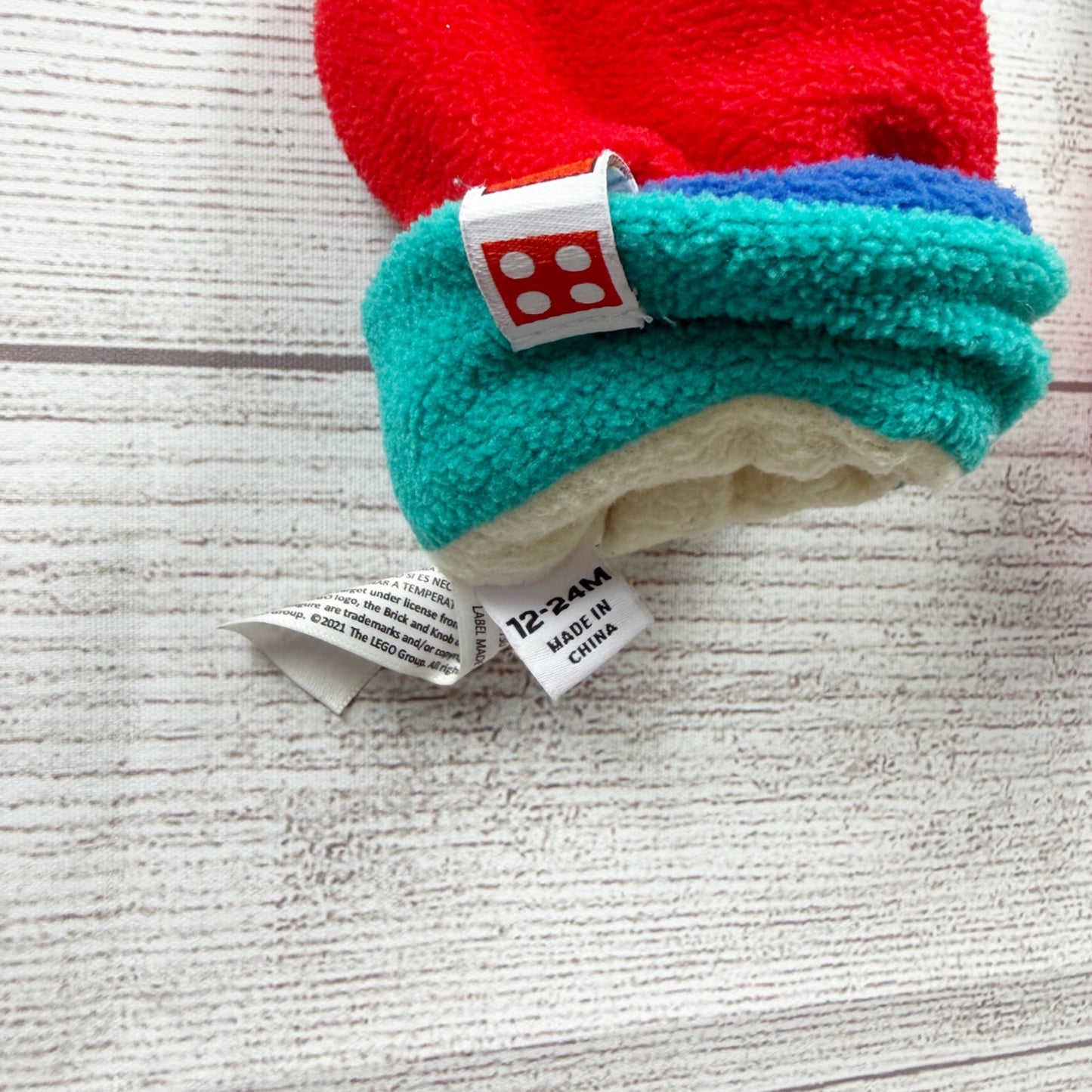 LEGO Wear Toddler Fleece Mittens Warm Winter Gloves 12-24 Months