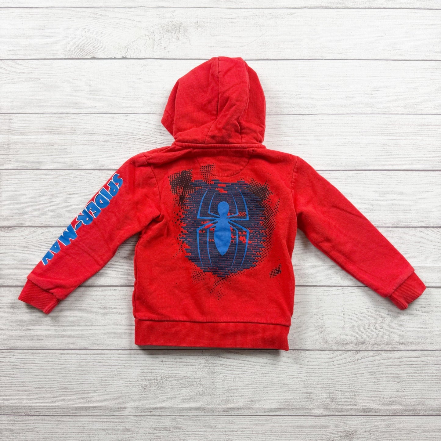 Marvel Spider-Man Kids Zip Hoodie Graphic Sweatshirt Jacket 3-4
