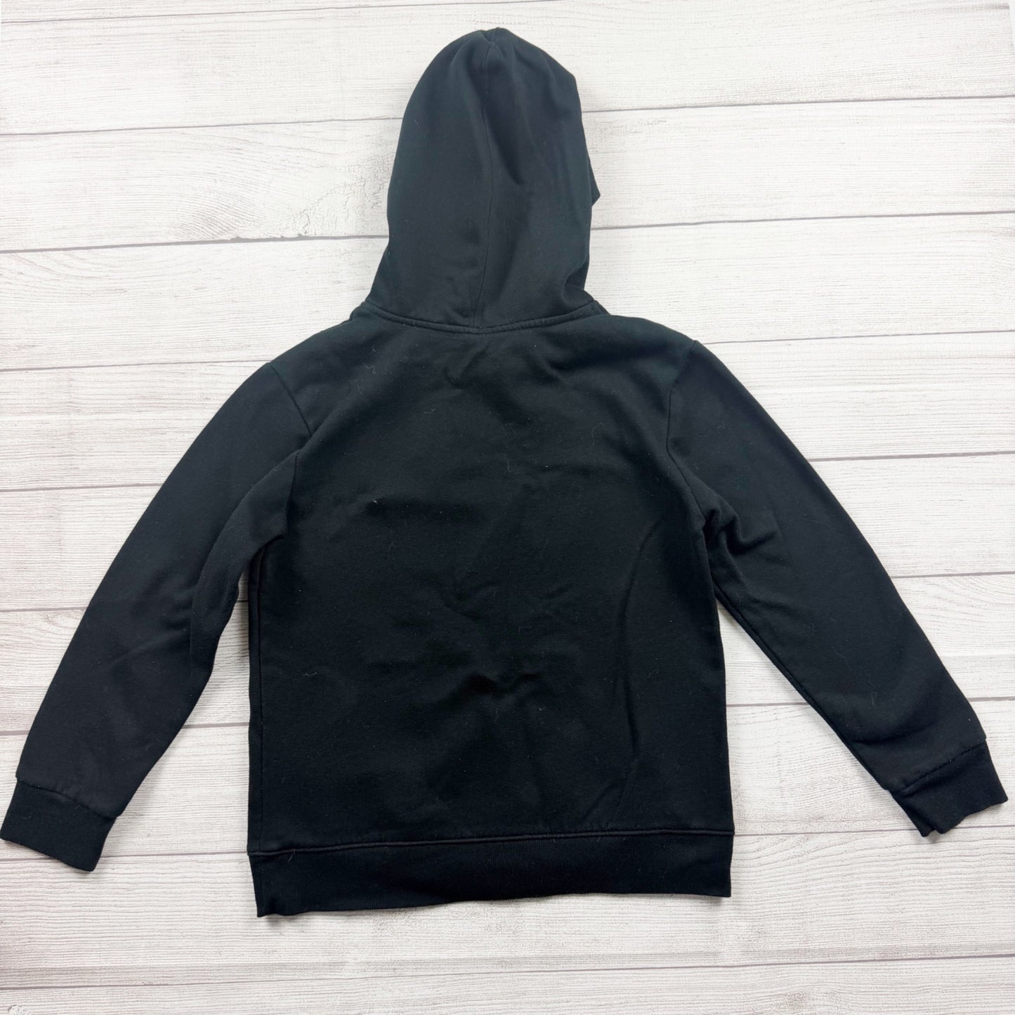 Cat & Jack Girls Hoodie Black Kindness Above All Rainbow Pullover 14-16 XL