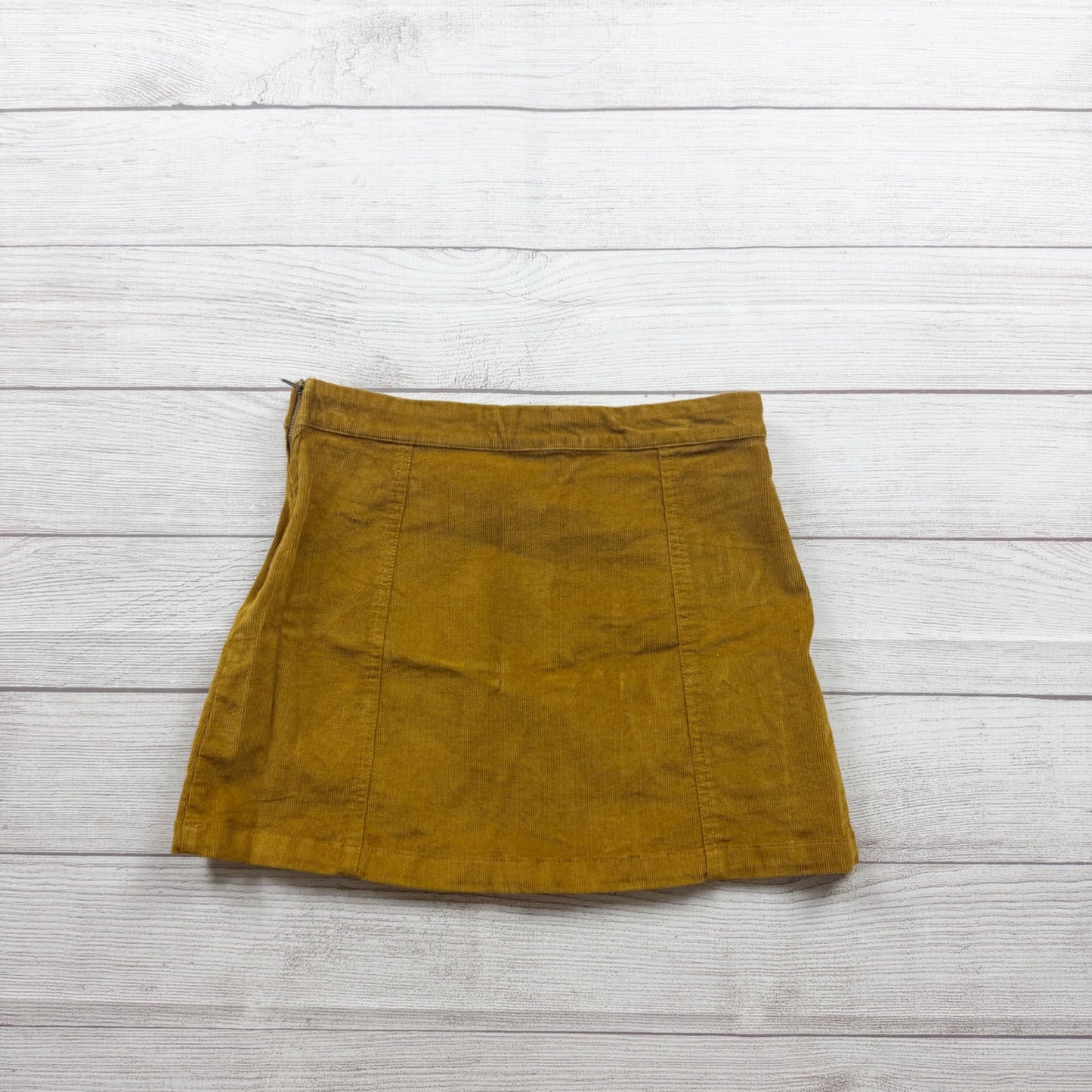 Crewcuts Corduroy A-Line Mustard Yellow Girls Skirt Classic Design 12