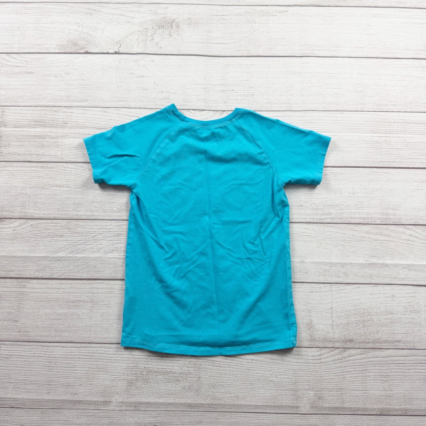 RAGS Basic T-Shirt Kids Short Sleeve Raglan Tee Soft Top 5-6