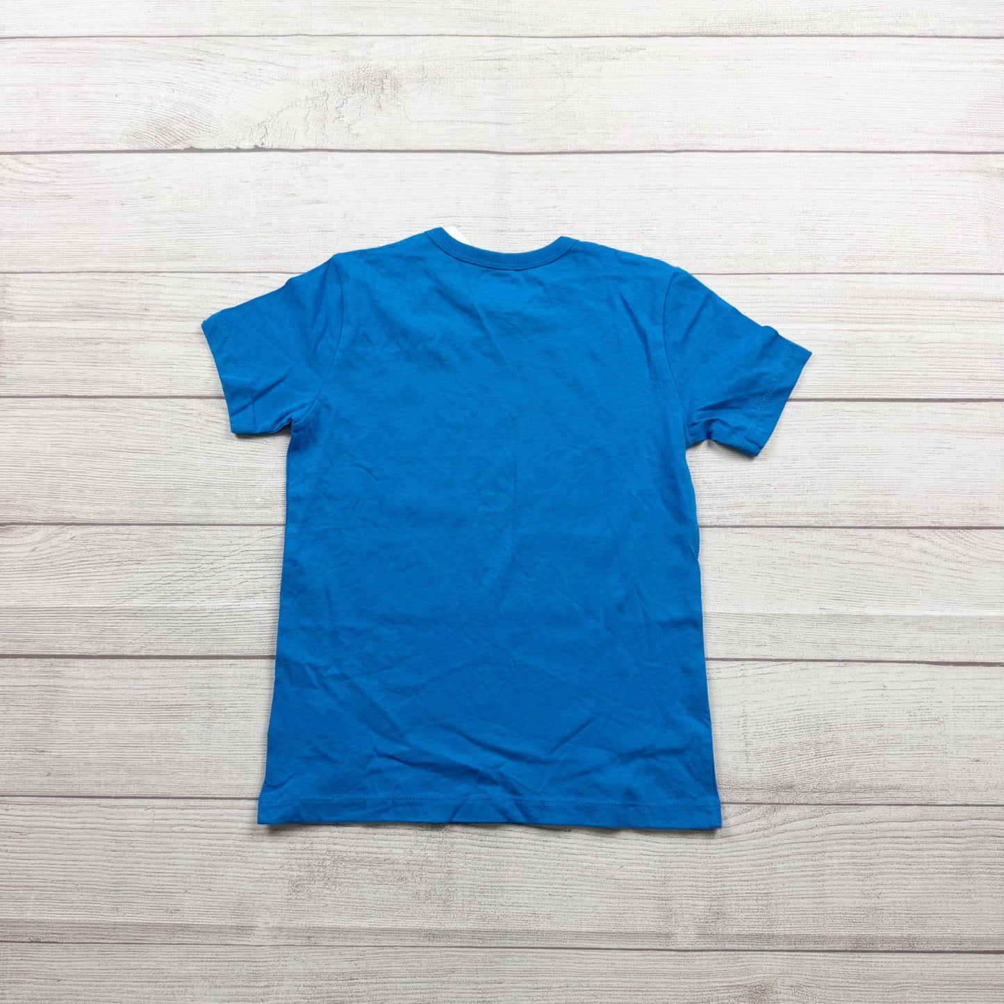 Crewcuts Boys Glow-In-The-Dark Jawsome Graphic Tee Blue Short Sleeve NWT 6-7