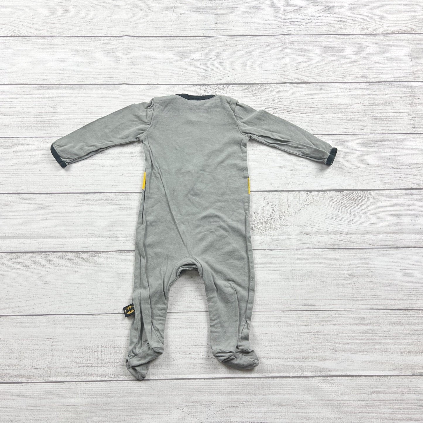 DC Comics Batman Baby Footed Sleeper Long Sleeve Pajamas 0-6 Months