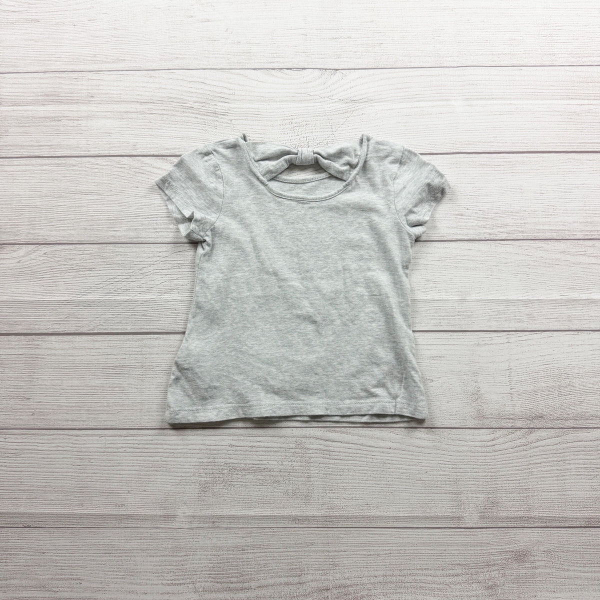Baby Gap Toddler Graphic Short Sleeve T-Shirt Grey Flap Surprise 3T