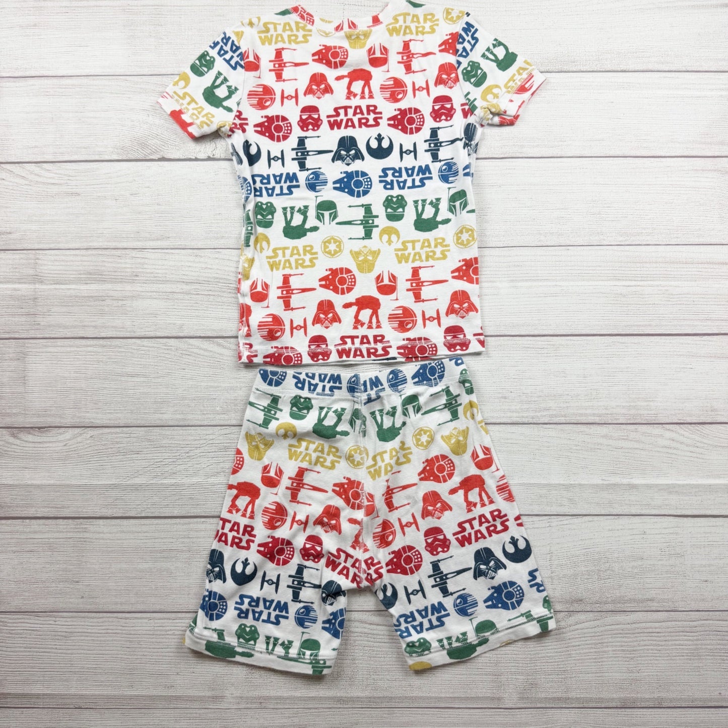 Gap Kids Star Wars Organic Cotton Pajama Set Multicolor Sleepwear 10