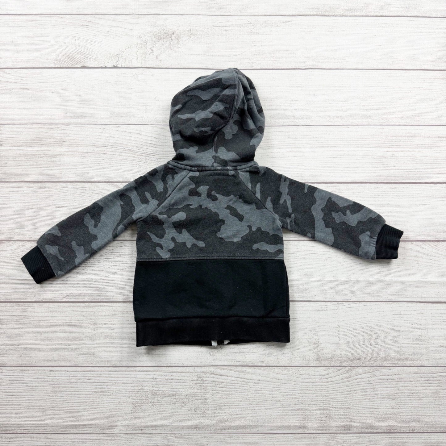 Under Armour Toddler Hoodie Camo Full Zip Sweatshirt UA Logo Jacket 9-12 Months