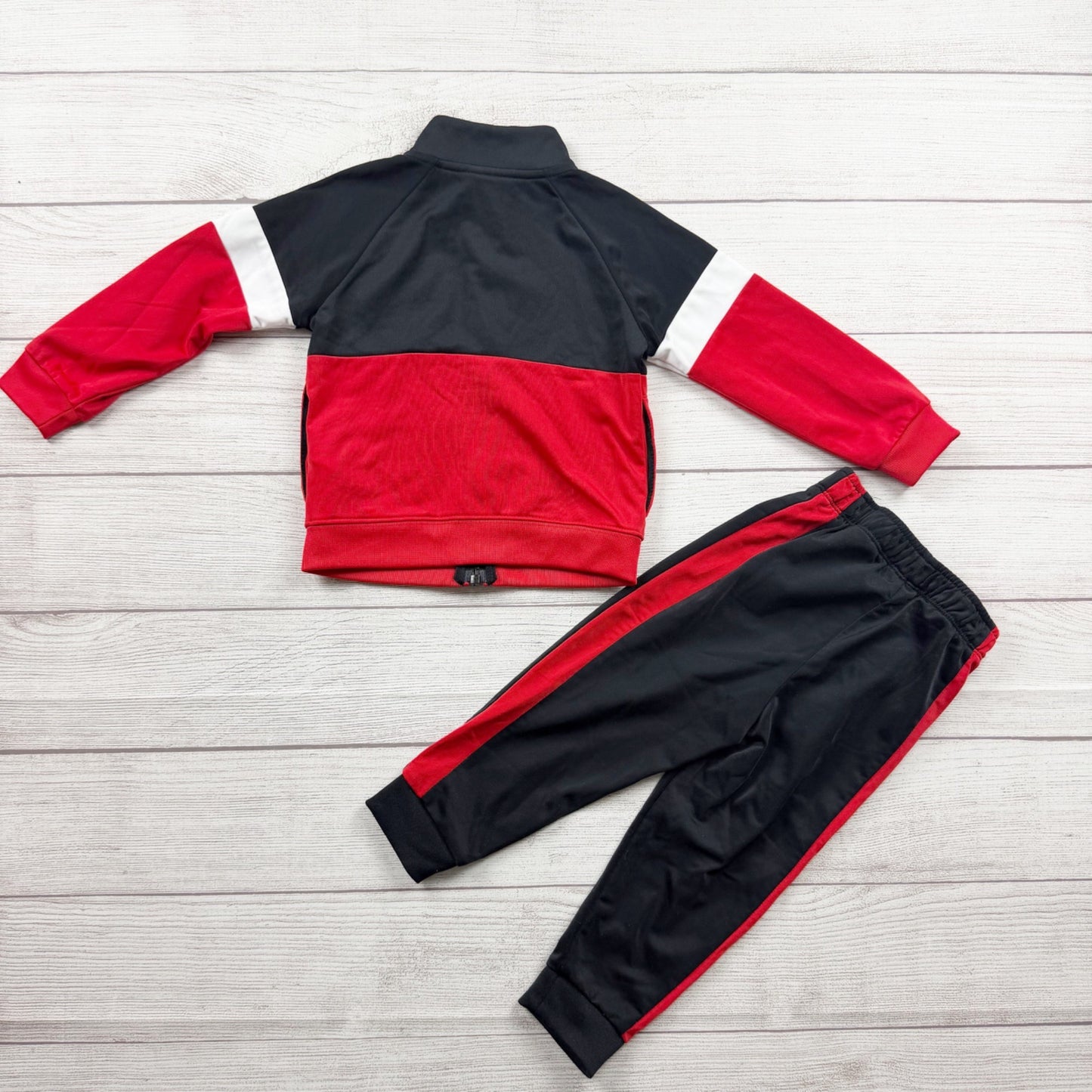 Nike Toddler Boys Tracksuit 2-Piece Jogger Set Full Zip 18-24 Months