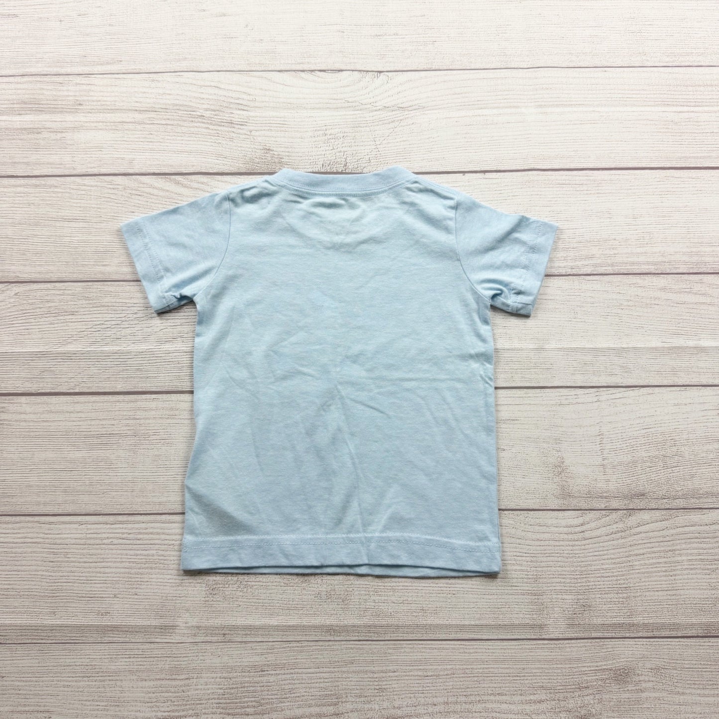 Hurley Toddler Boys Ocean Graphic Tee Short Sleeve Shirt Blue 2T