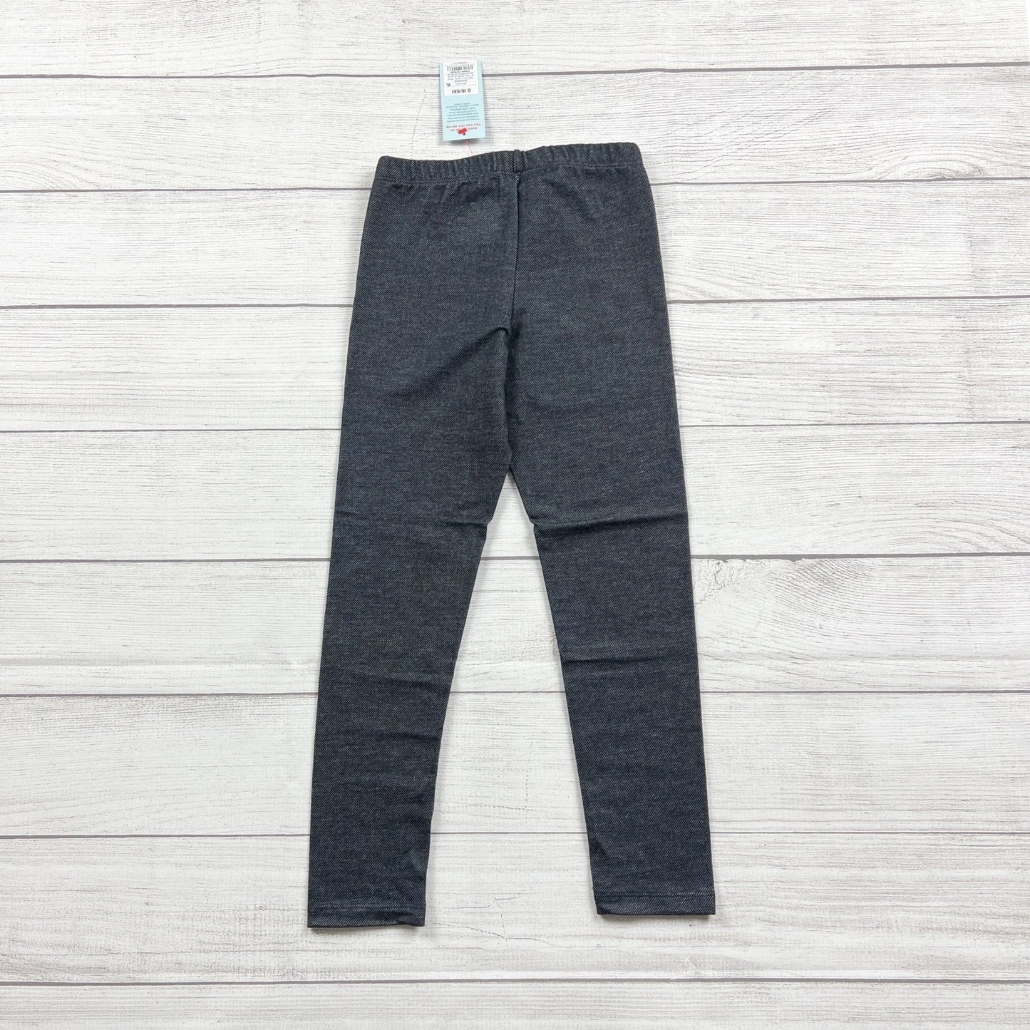 Cat & Jack Girls Chambray Blue Stretch Leggings NWT S 6-6X
