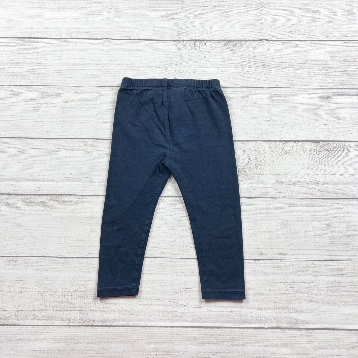 Baby Gap Toddler Navy Blue Leggings Cotton Blend Soft Lightweight 18-24 Months