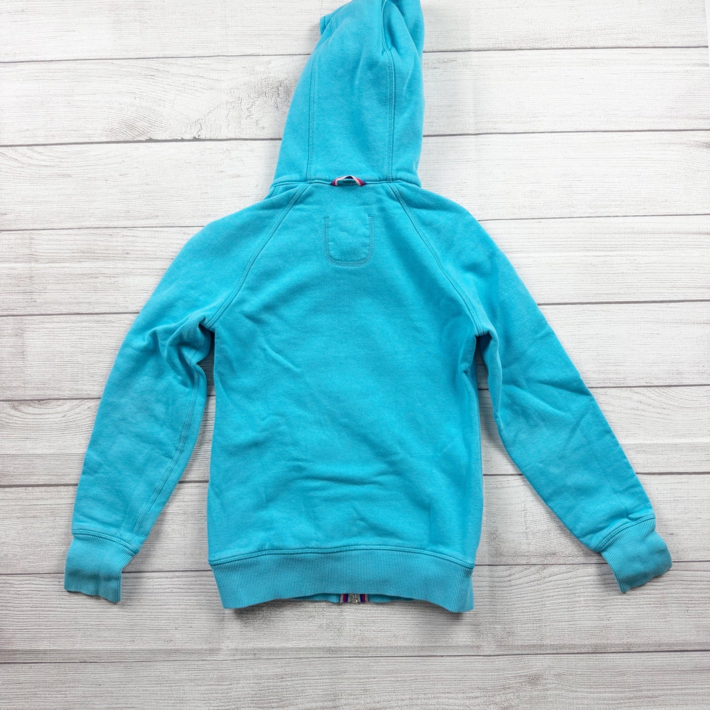 Ivivva Lululemon Girl’s Blue Sherpa-Lined Full Zip Hoodie 10