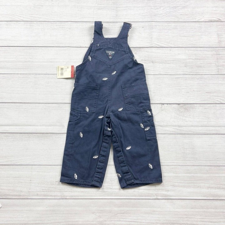 12-18M | Embroidered Overalls