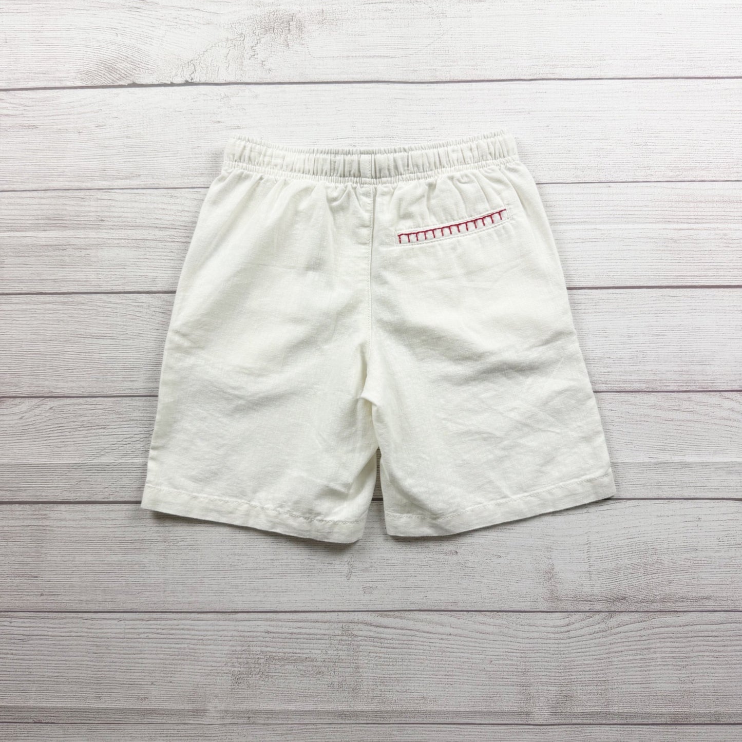 Old Navy x Disney Boys Embroidered Linen Short Set Outfit L 10-12
