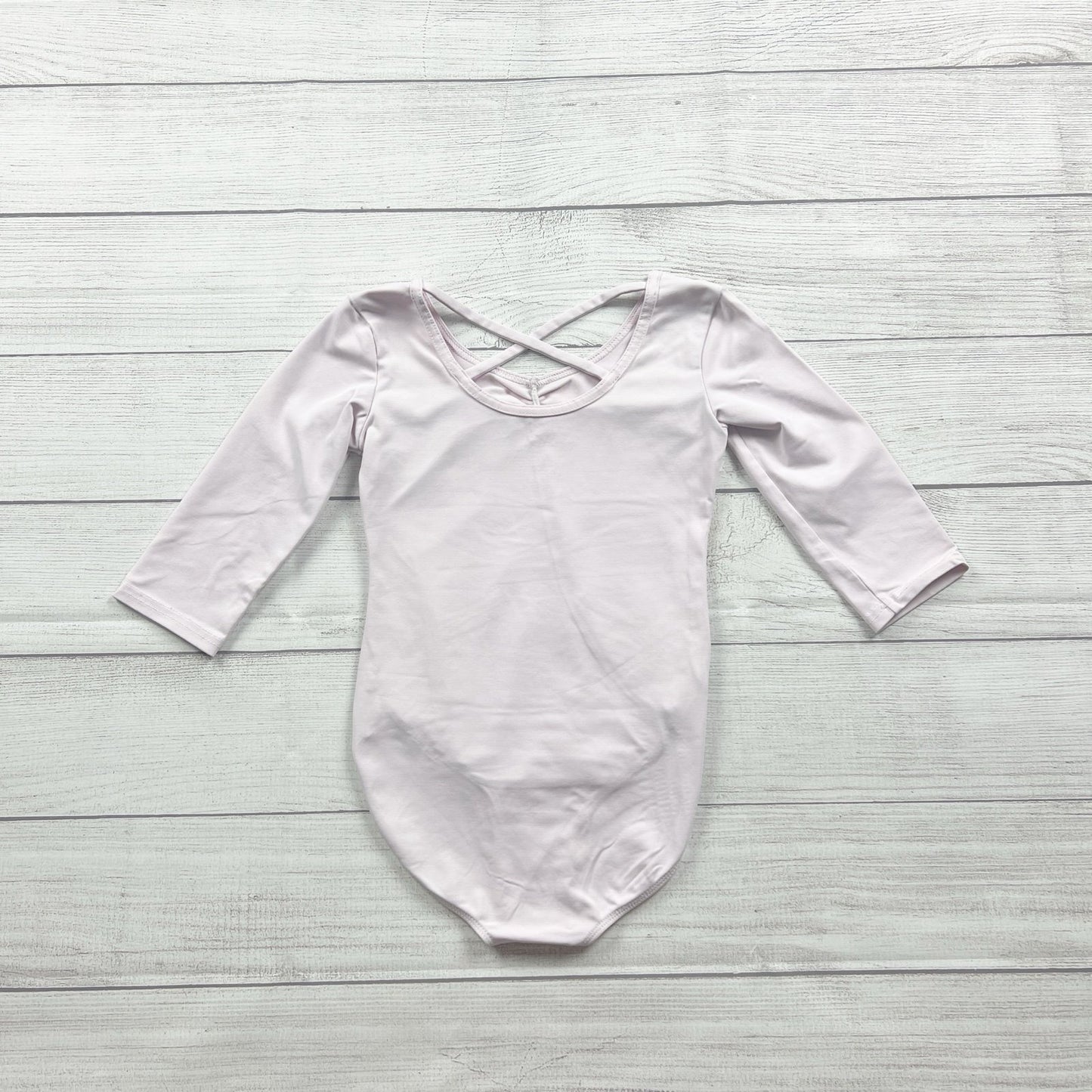 Danskin Now Kids Leotard Long Sleeve Dance Leotard M 7-8