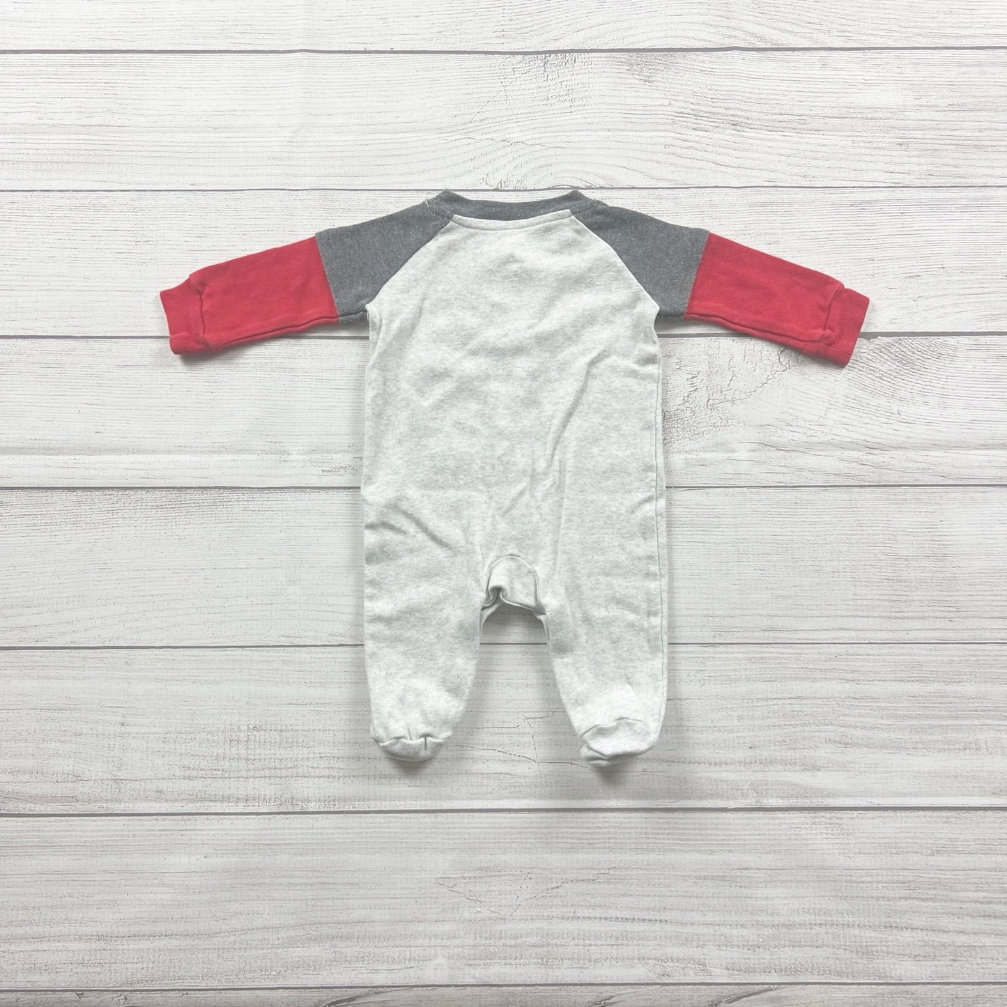 Disney Baby Mickey Mouse Footed Sleeper “One Cool Mouse” Pajamas 0-3 Months