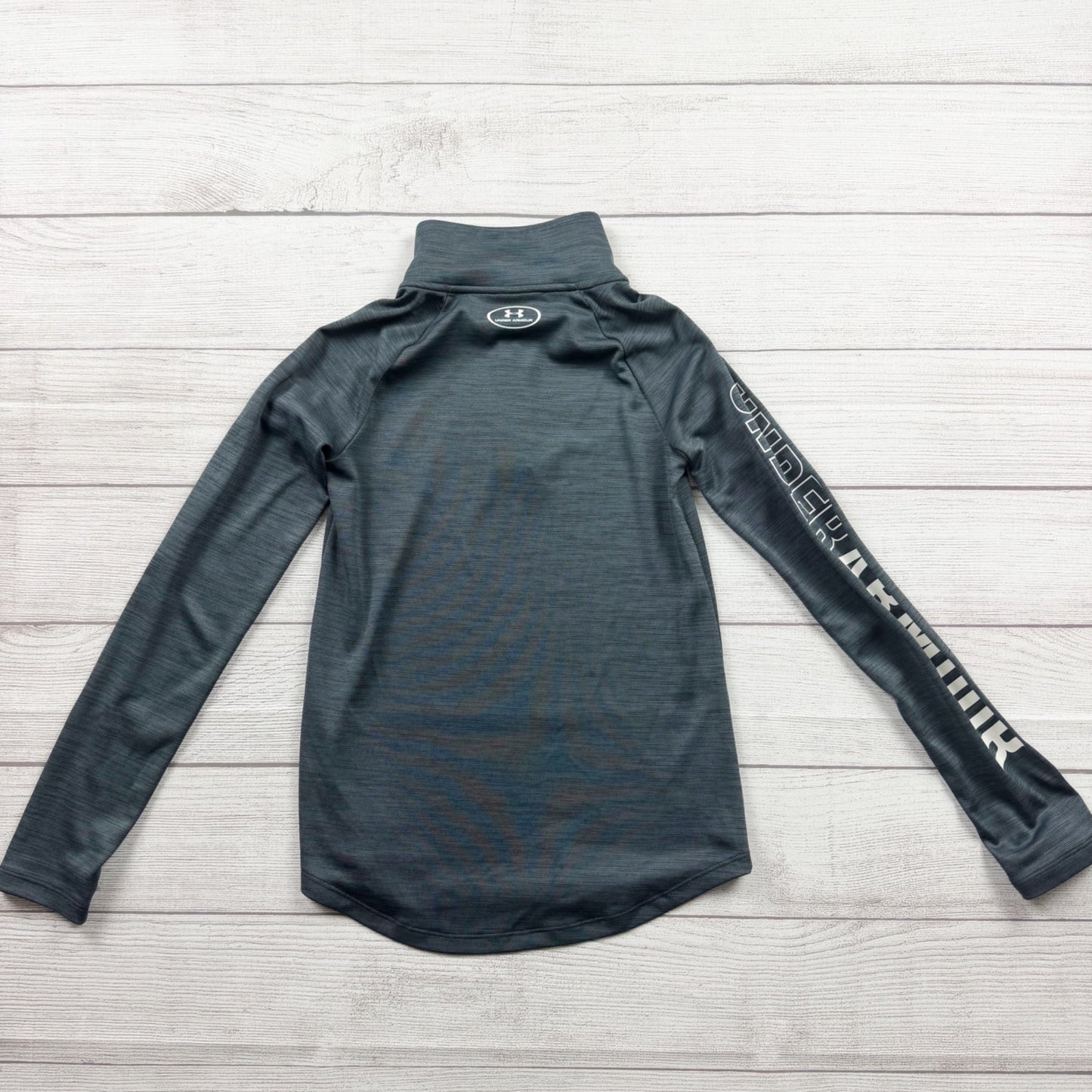 Under Armour HeatGear Quarter Zip Pullover Long Sleeve Athletic Top YMD