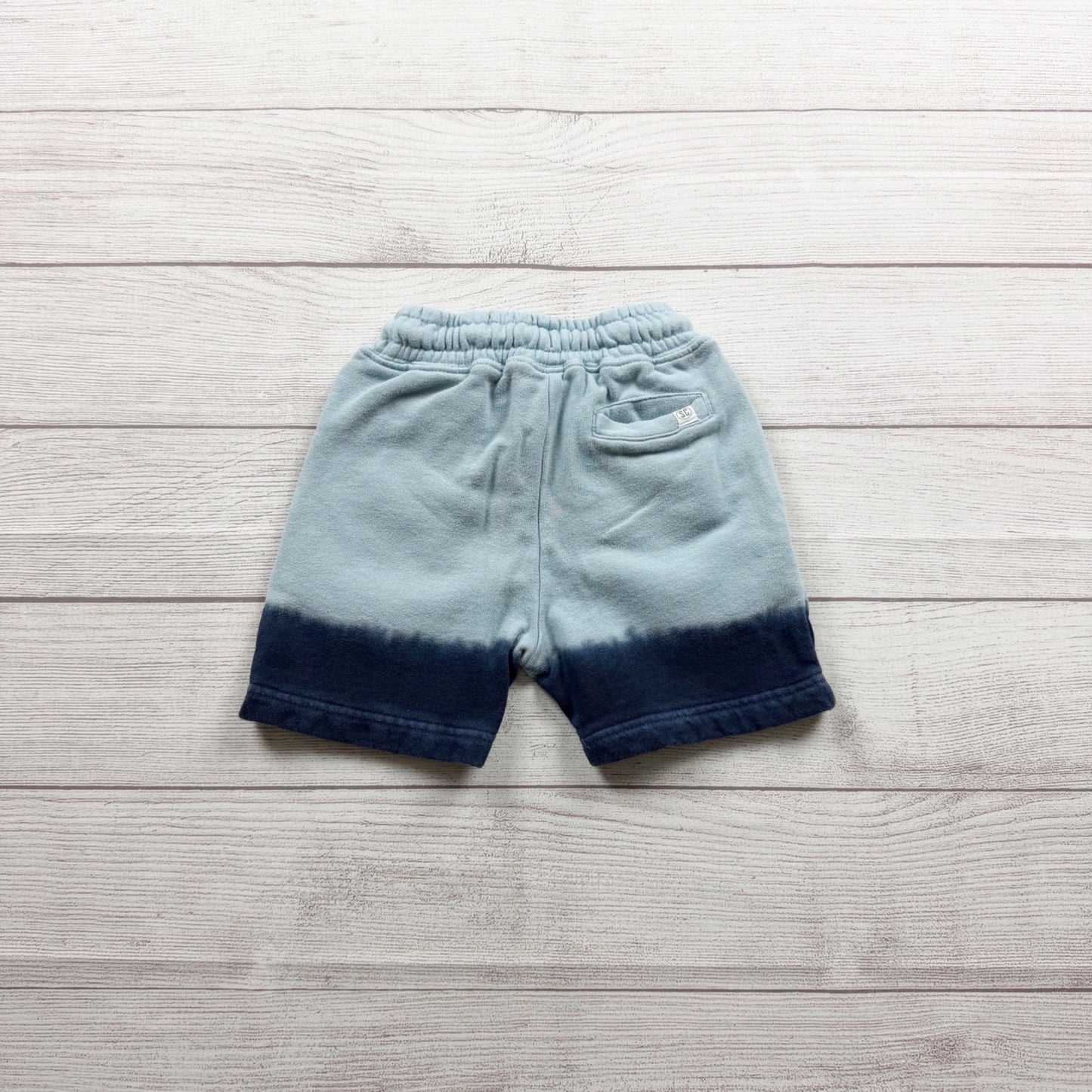 Sovereign Code Boys Dip Dye Ombré Fleece Shorts Blue 18-24 Months