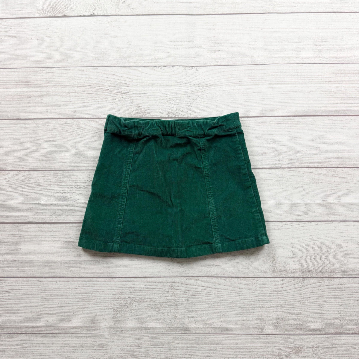 Crewcuts Green Corduroy Girls Skirt Solid 6-7