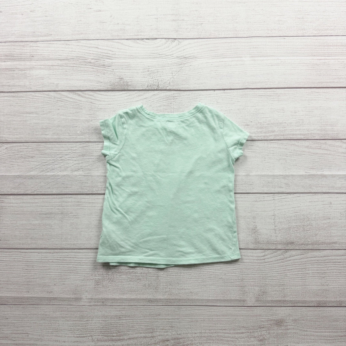 Old Navy Sweet Sunny Days Graphic Tee Girls Short Sleeve Cotton Mint Shirt 2T