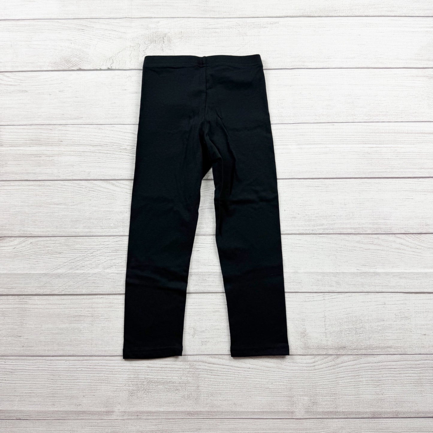 Old Navy Girls Capri Leggings Black Stretch Pull-On Cropped Pants M 8