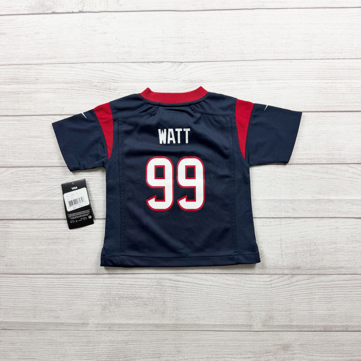Nike NFL Texans J.J. Watt Navy On Field Jersey Toddler NWT 18-24 Months