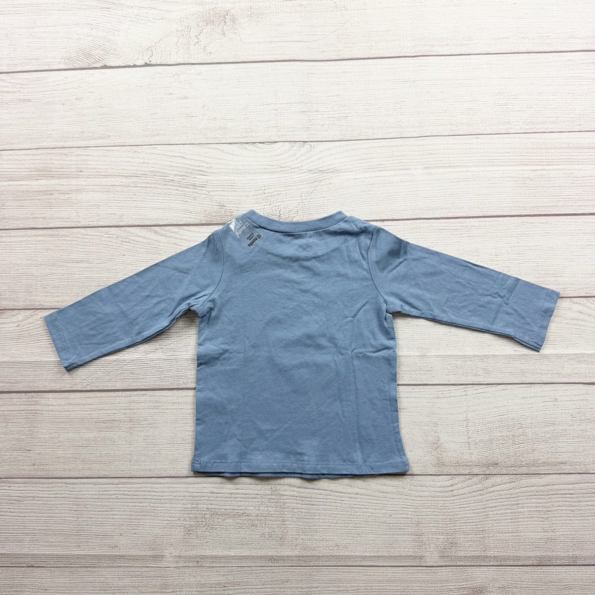 First Impressions Baby Boys Long Sleeve Winter Fox Print Shirt NWT 9-12 Months