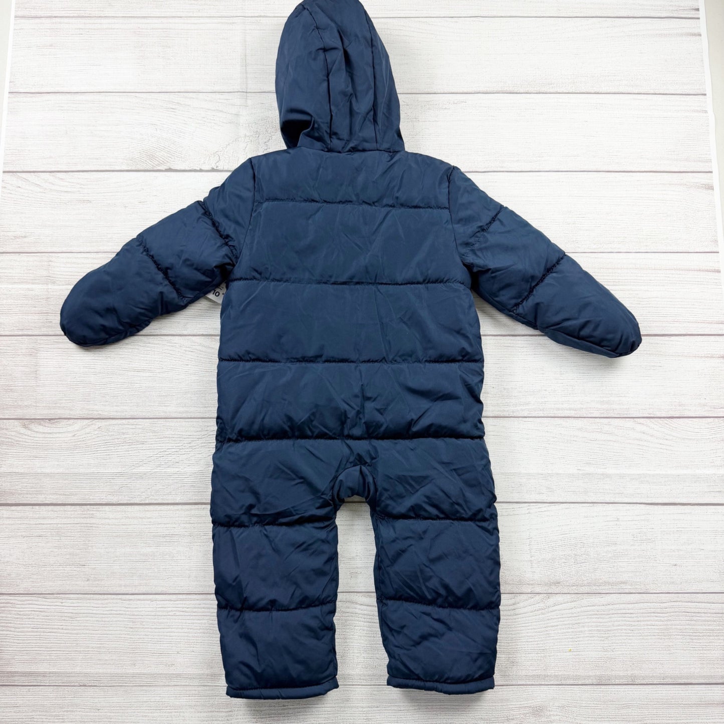 Old Navy Baby Snowsuit Hooded Puffer Bunting Water Resistant NWT 18-24 Months