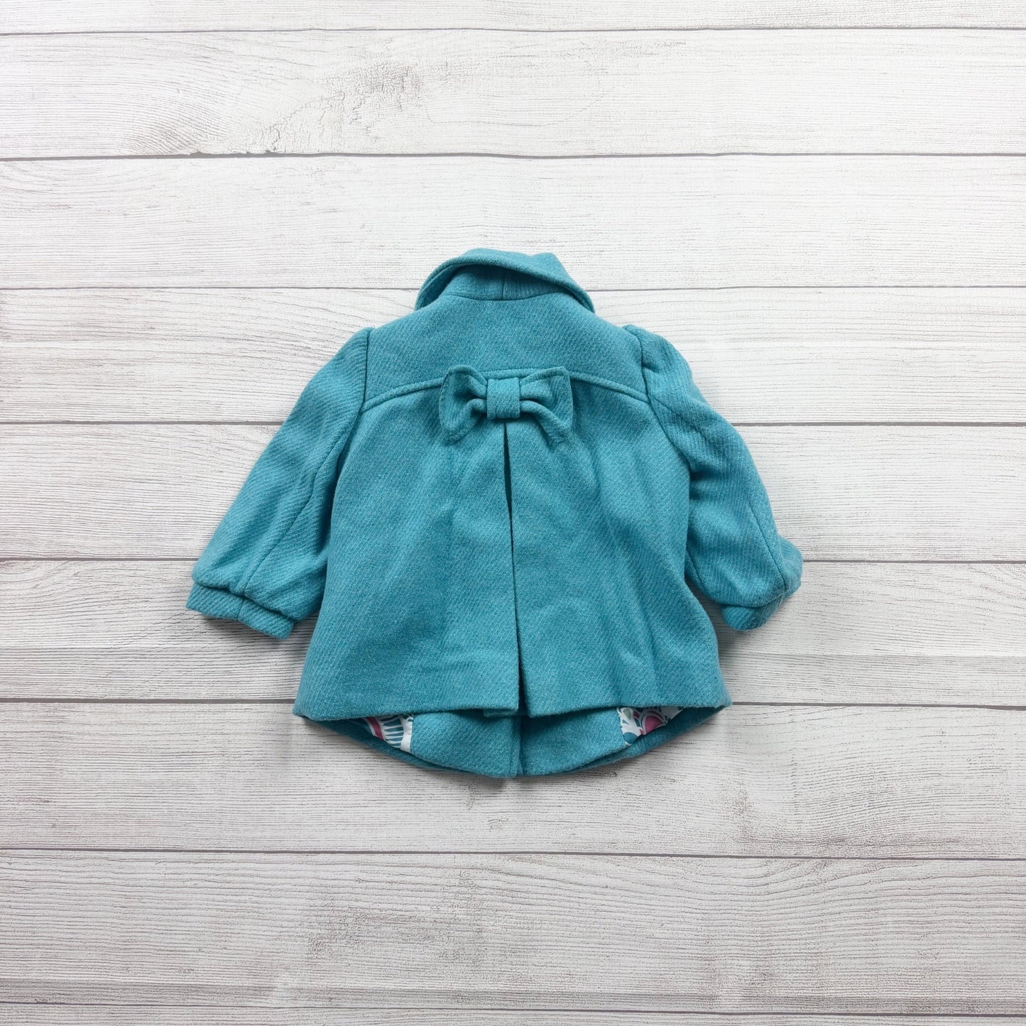 3-6M | Solid Pea Coat