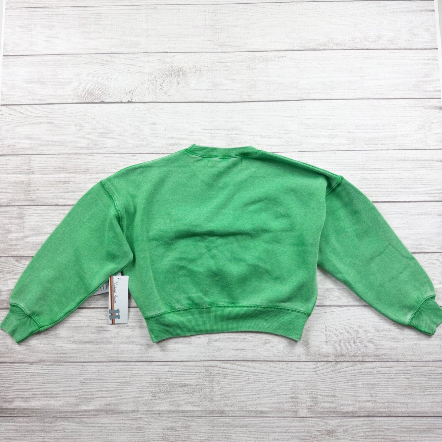 Vintage Havana Girls Sweatshirt Puff Graphic Crewneck NWT 7-8 S