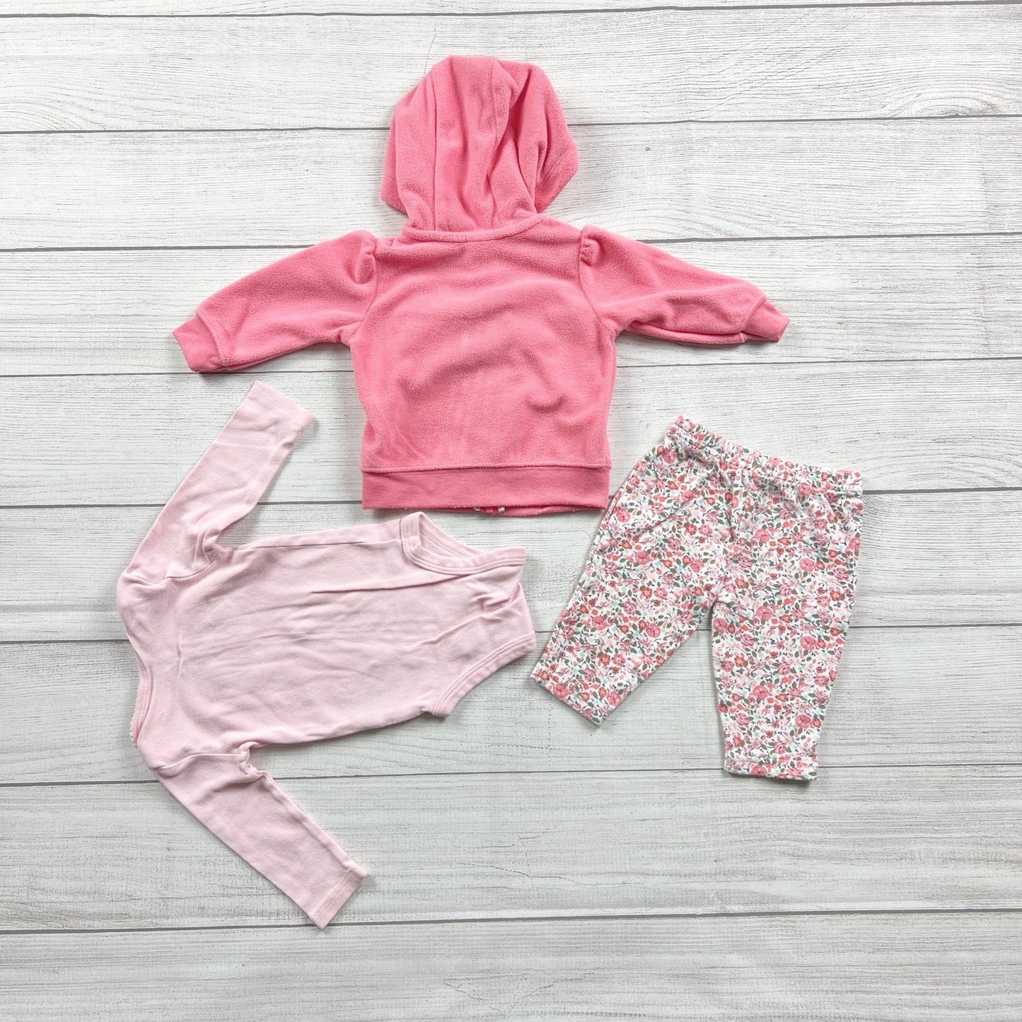 0-3M | Floral Outfit