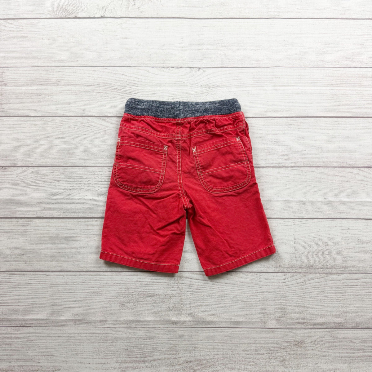 Boden Boys Red Casual Knit Waist Shorts 5