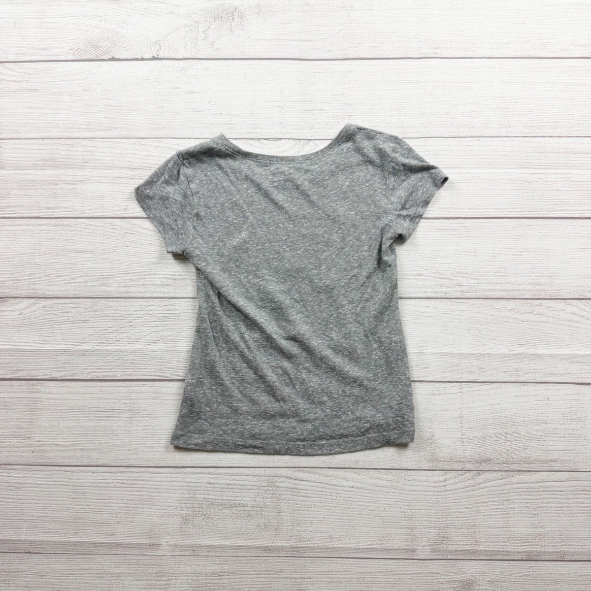 5th & Ocean Girls Gray Boston Red Sox Shirt Baseball Dog Graphic Tee 7