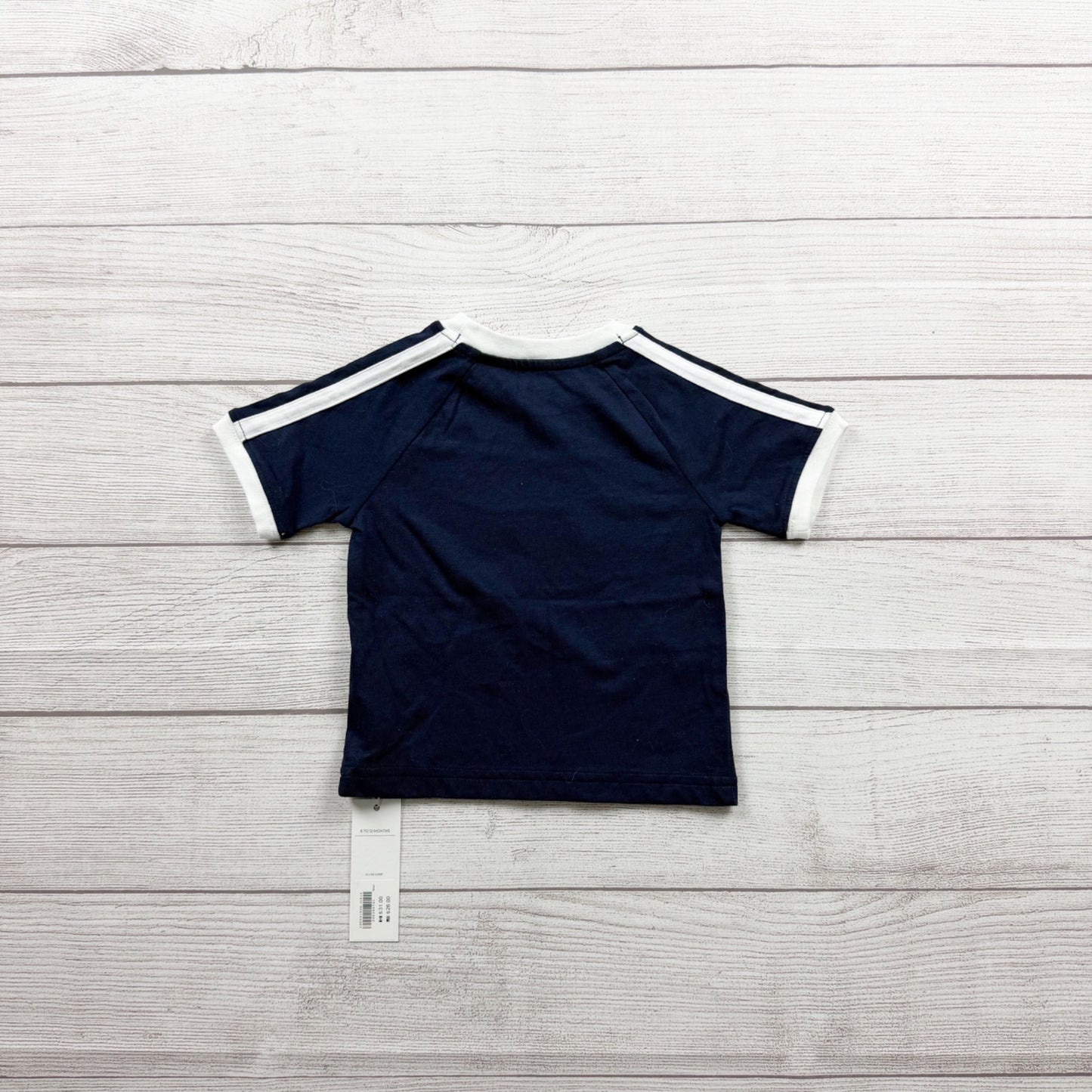 Janie and Jack Baby Boy Tee Ringer T-Shirt JJ Logo Cotton NWT 6-12 Months