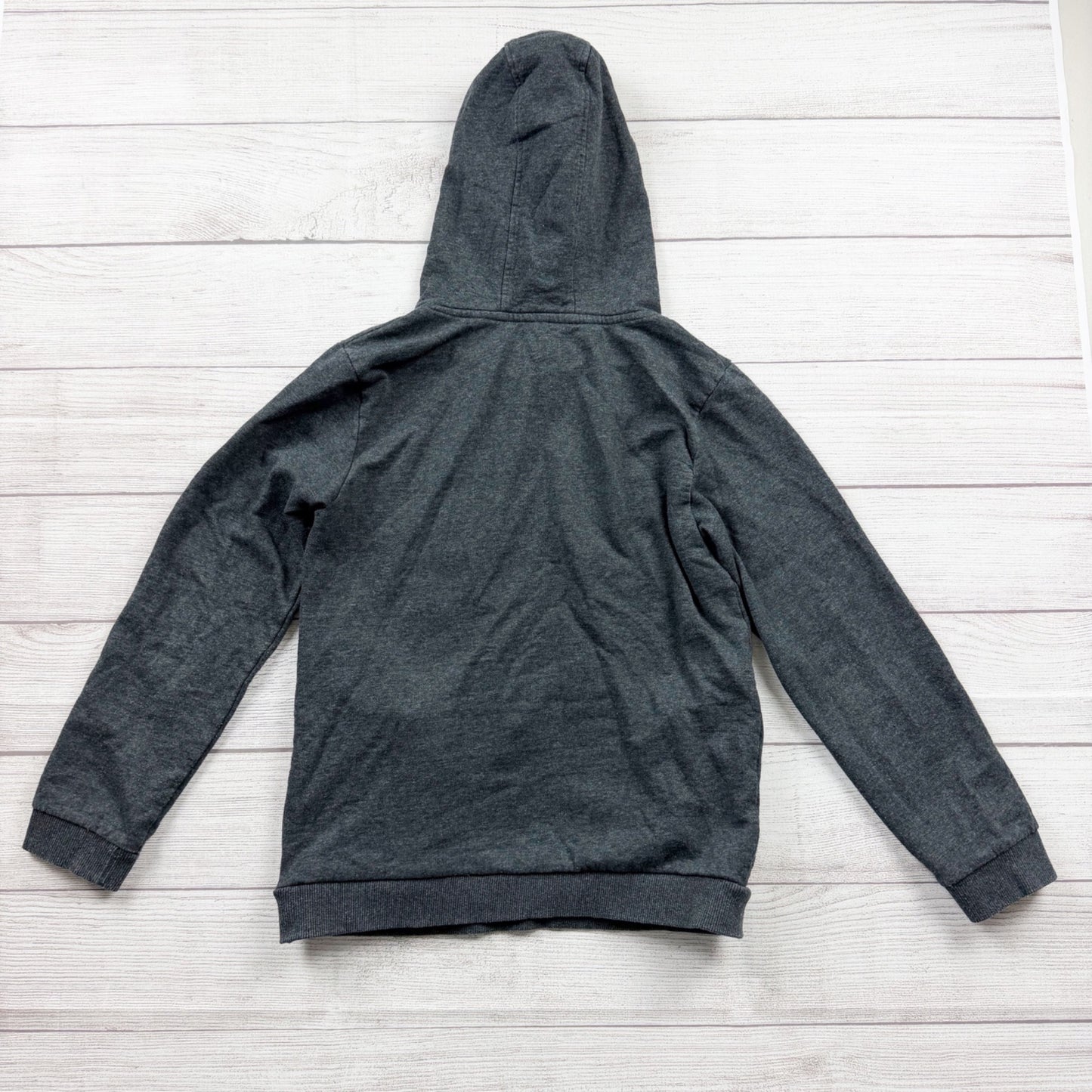 Pokémon Kids Hoodie Gray Pullover Poke Ball Graphic Pocket Sweatshirt 12