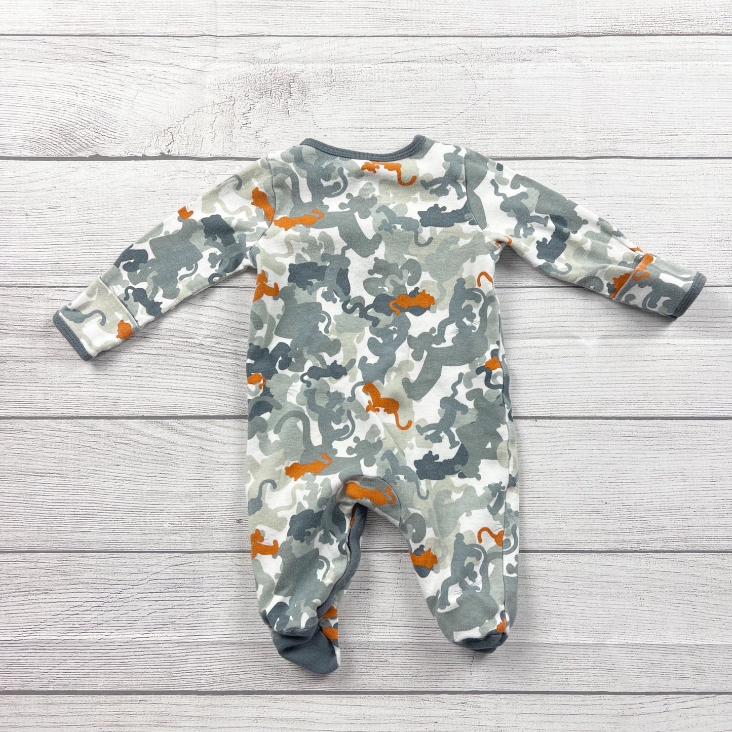 Disney Baby Tigger Footed Pajamas Winnie the Pooh Sleeper One Piece 0-3 Months