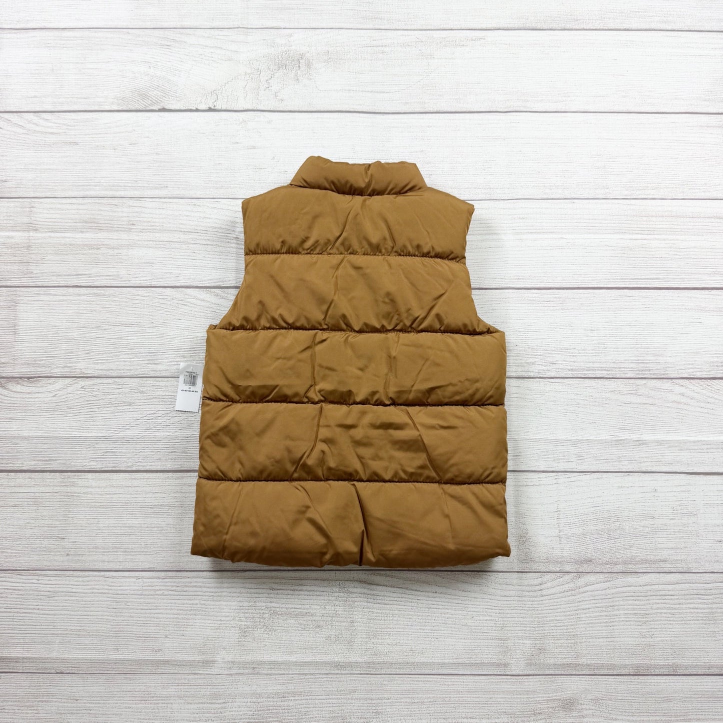 Old Navy Kids Puffer Vest Zip Up Water Resistant Quilted Vest Pockets NWT 5T