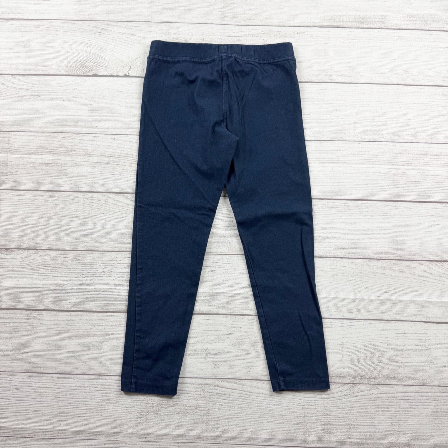 Gap Girls Dark Denim Jeggings Navy Blue Stretch Pull-On Pants 8