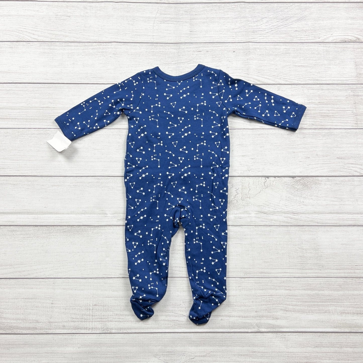 Sterling Baby Blue Constellation Footed Snap Sleeper One Piece NWT 3-6 Months