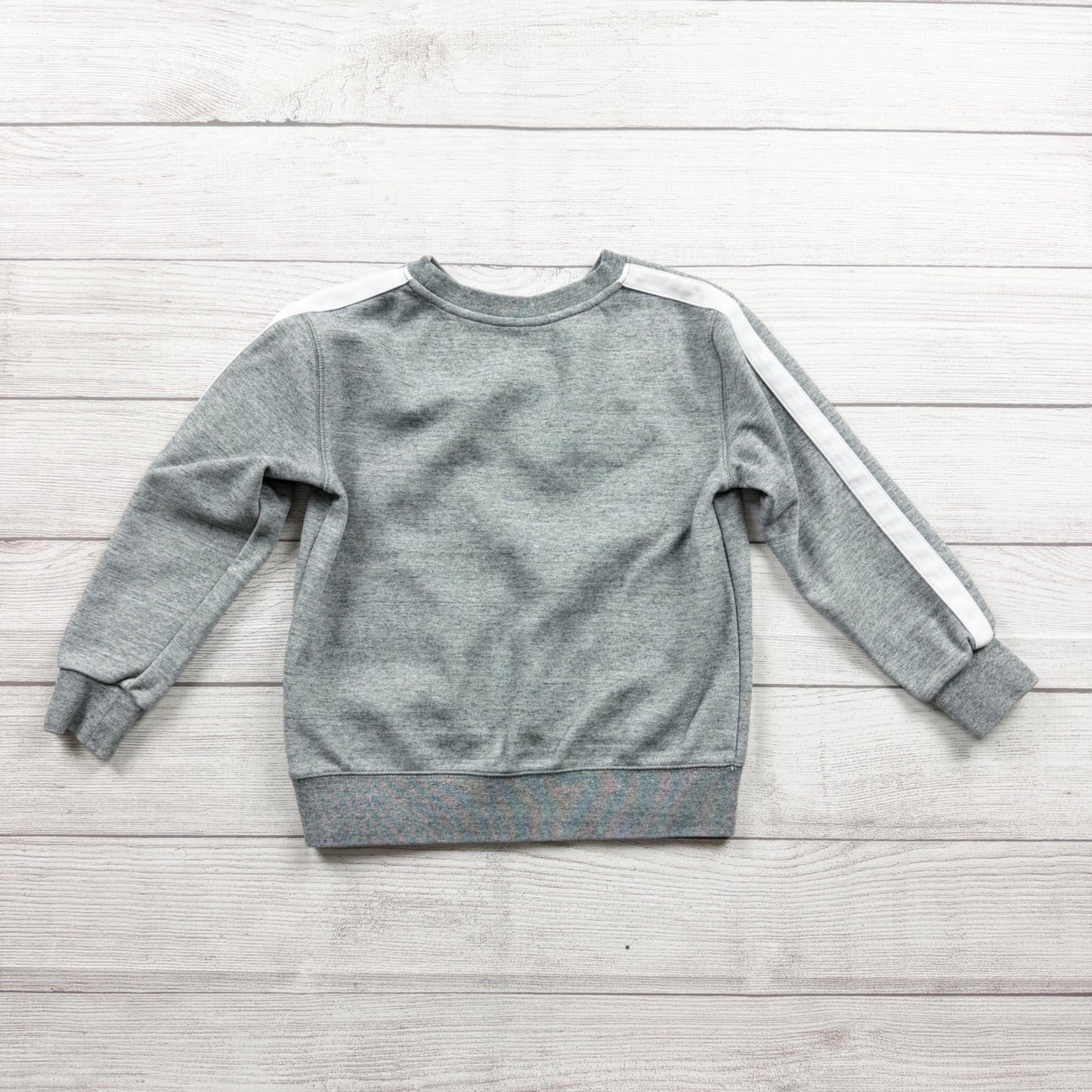 Polo Ralph Lauren Boys Gray Crewneck Sweatshirt “POLO” Logo 6