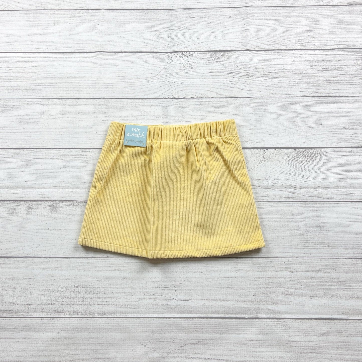 Cynthia Rowley Girls Skirt Corduroy Button Front A-Line Mini Skirt NWT 5-6