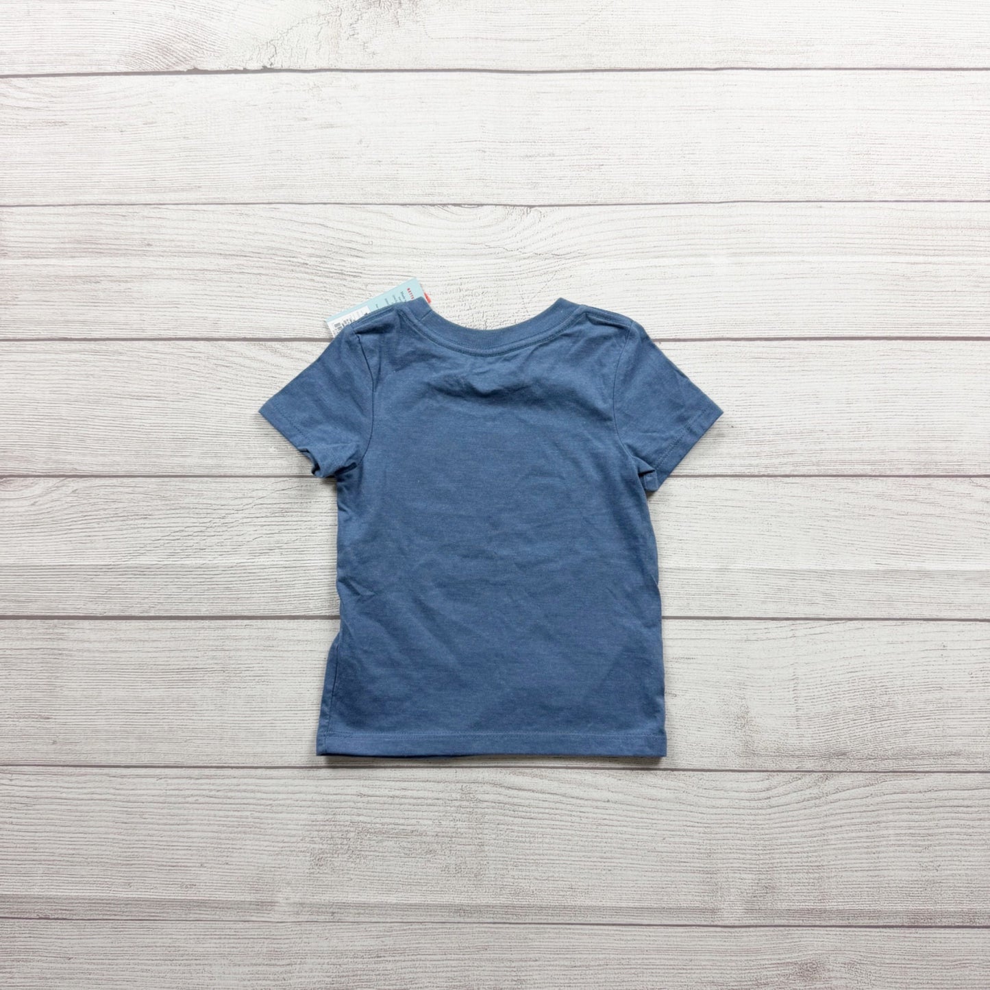 Cat & Jack Baby Graphic Tee Choose Happy Short Sleeve Top Blue NWT 9-12 Months