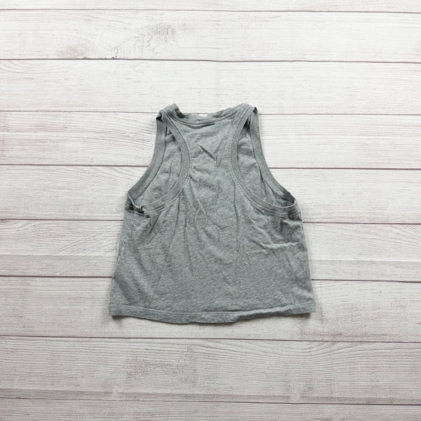 Nike Grey Tank Top The Force Is Female Logo S
