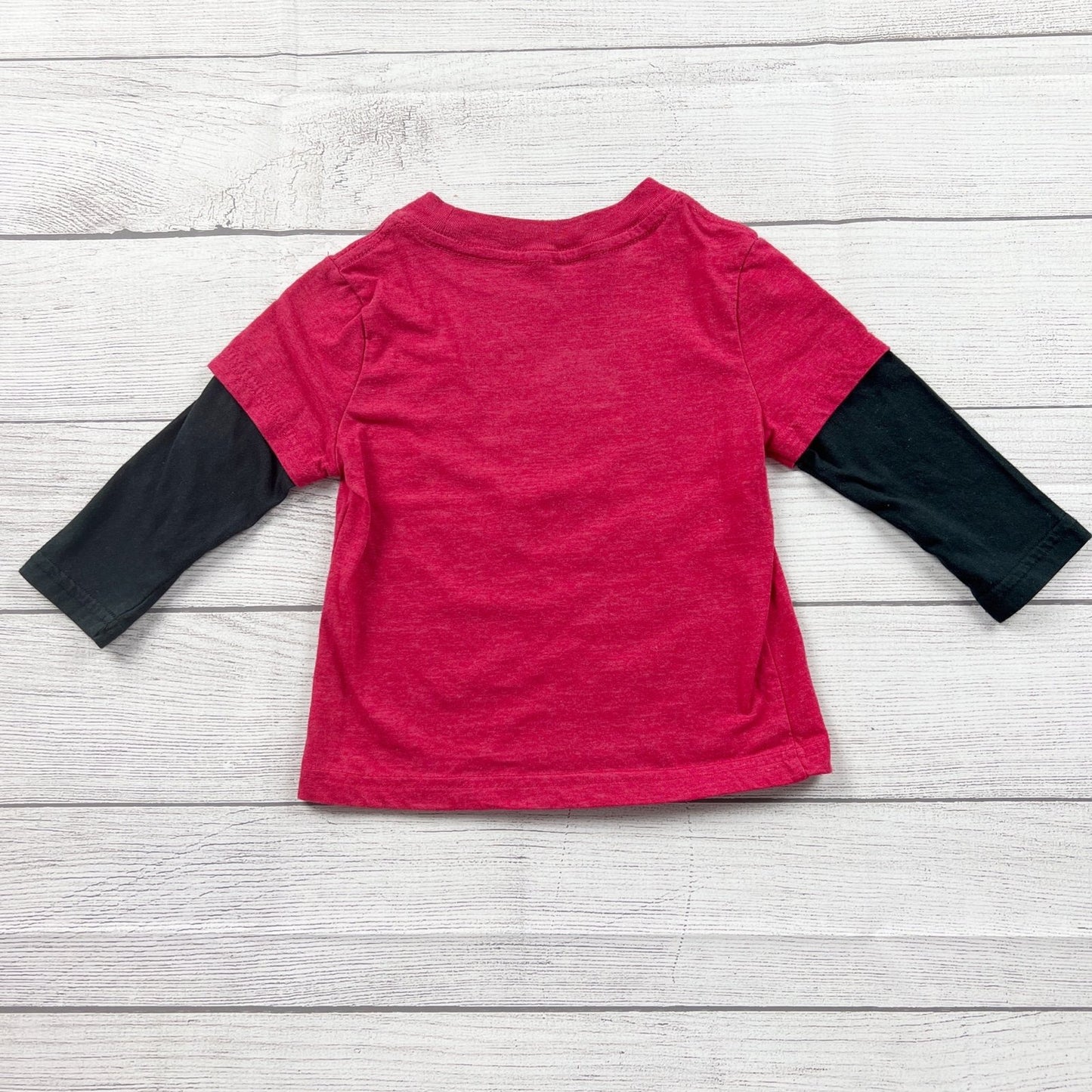 Marvel SpiderMan Toddler Boys Layered Long Sleeve Shirt “I’m Amazing” Tee 2T