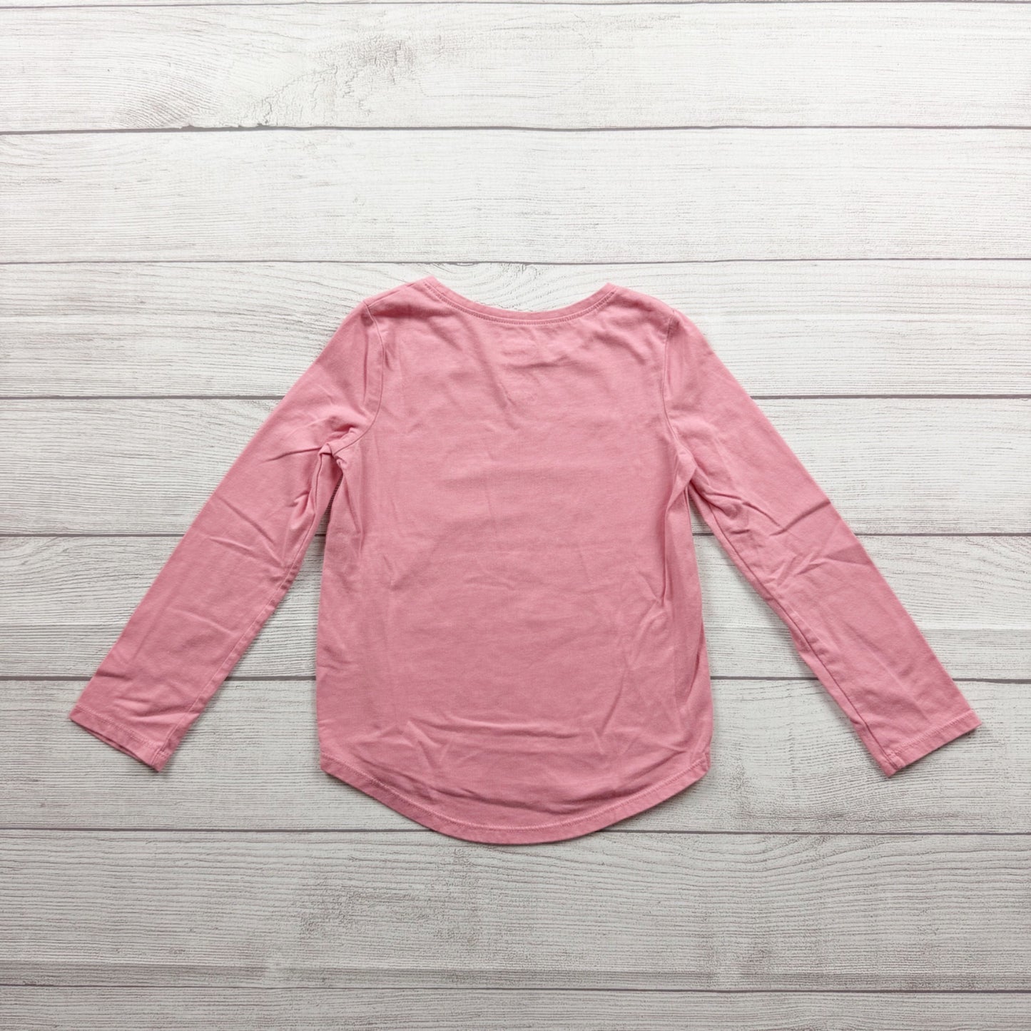 Jumping Beans Girls Pink Long Sleeve Animal Graphic Tee 5