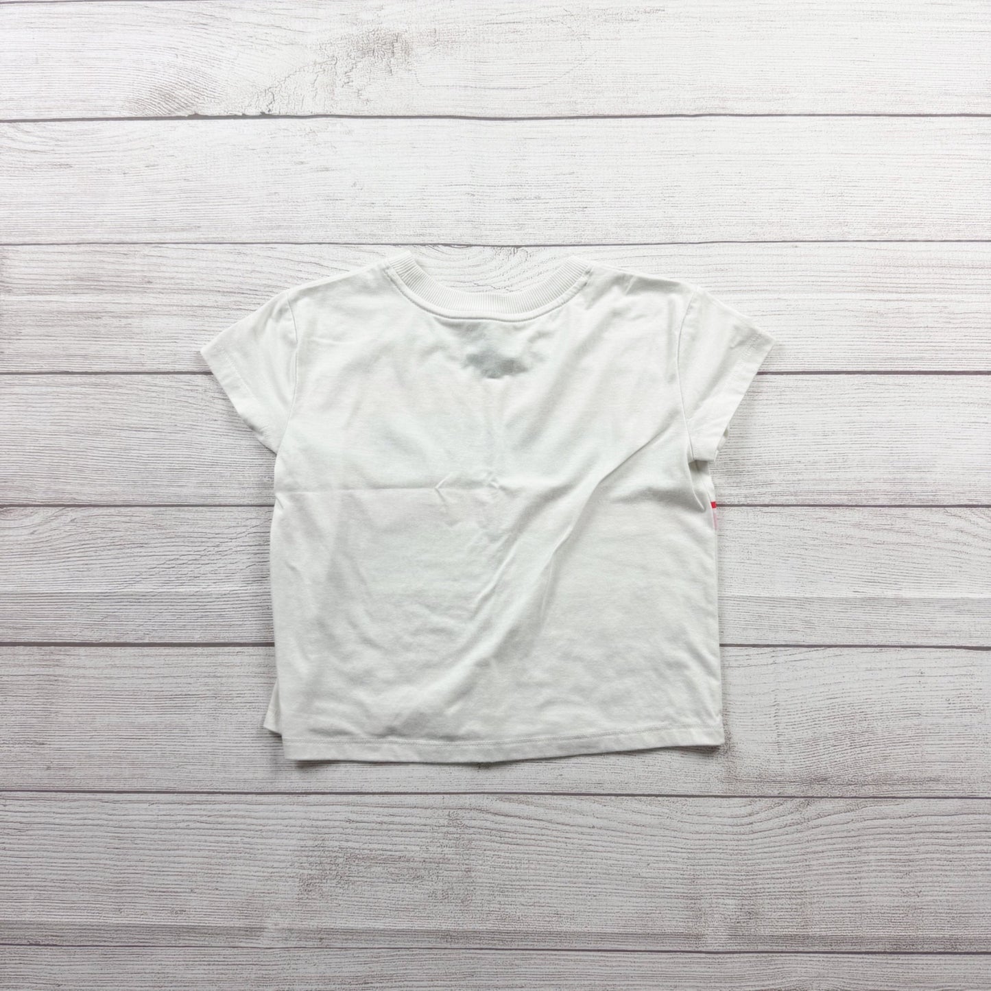 Cat & Jack “Varsity” T-Shirt Girls Stripe Short Sleeve Graphic Tee S 6-7
