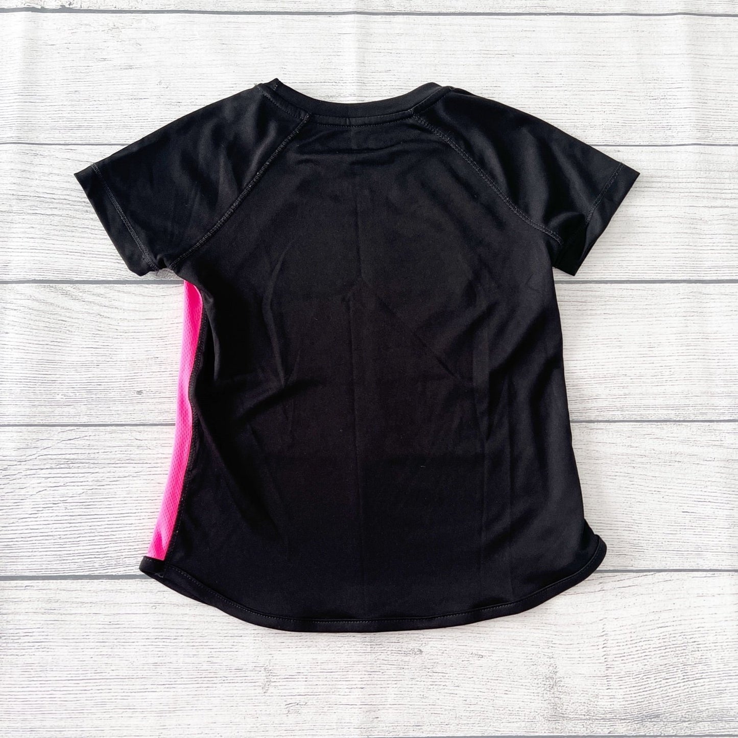 Danskin Now Active Tee Girls Short Sleeve Athletic Shirt Performance Top XS 4-5